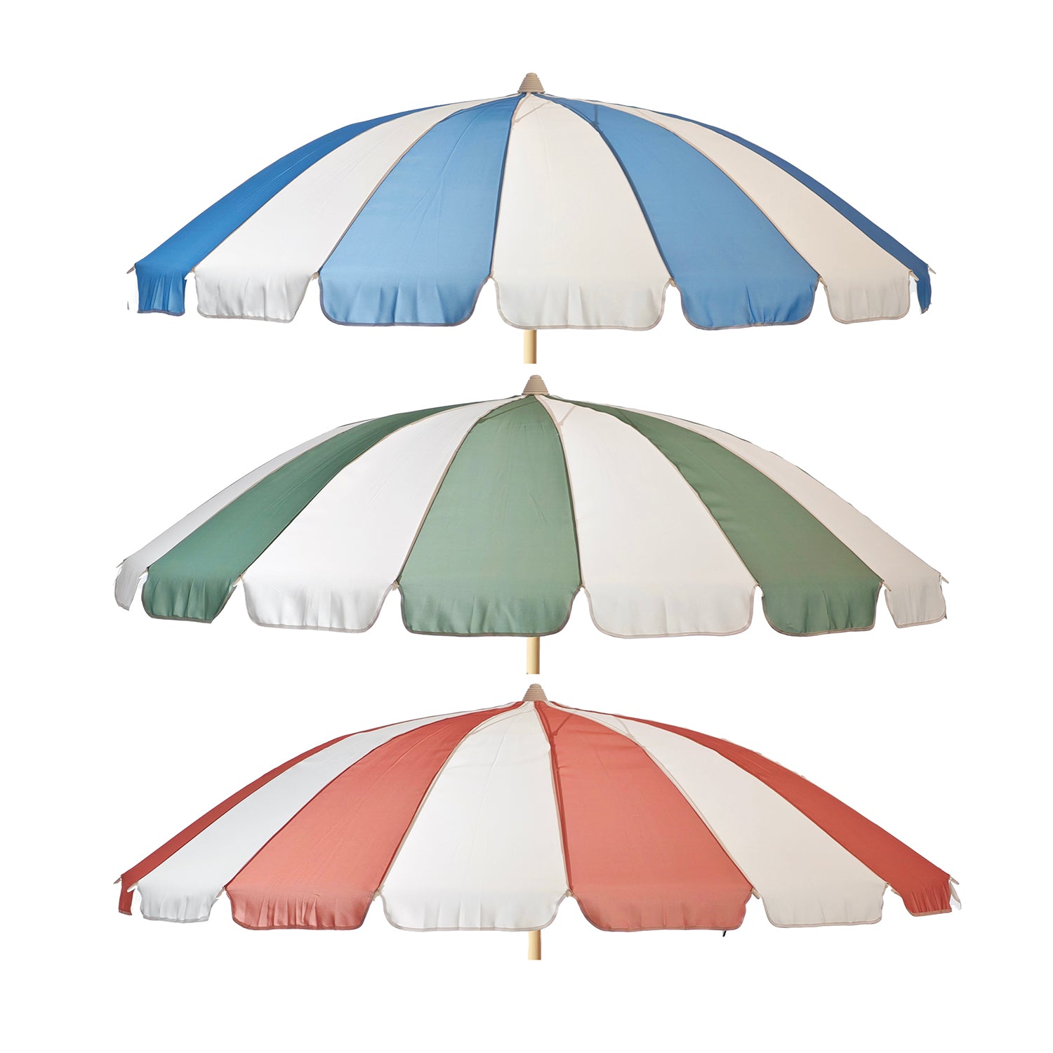 VESTIAMO CASA MARE - Ombrellone Mare con snodo e federa h218 cm diametro 200 cm